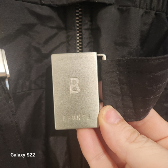 Vintage 80's Bogner Black Floral Embroidered Belted Faux Fur Collar Ski Suit GUC - Picture 11 of 16